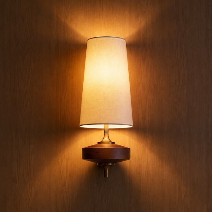 wood-and-fabric-shade-wall-sconce-light-diffusion