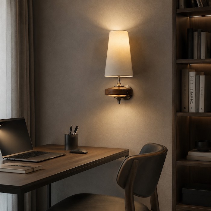 textured-wood-sconce-fabric-shade-detail
