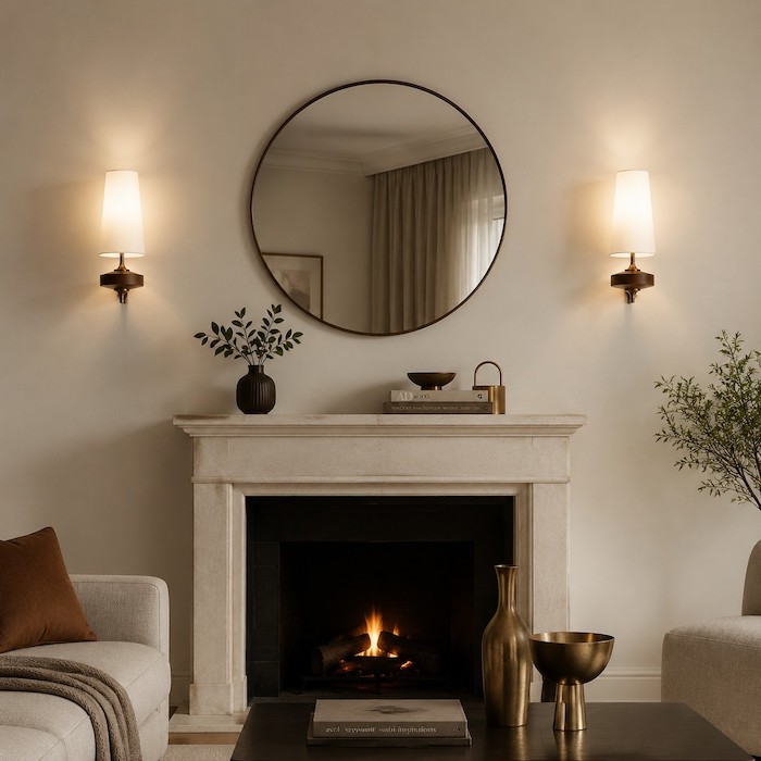correct-sconce-mounting-height-living-room-fireplace