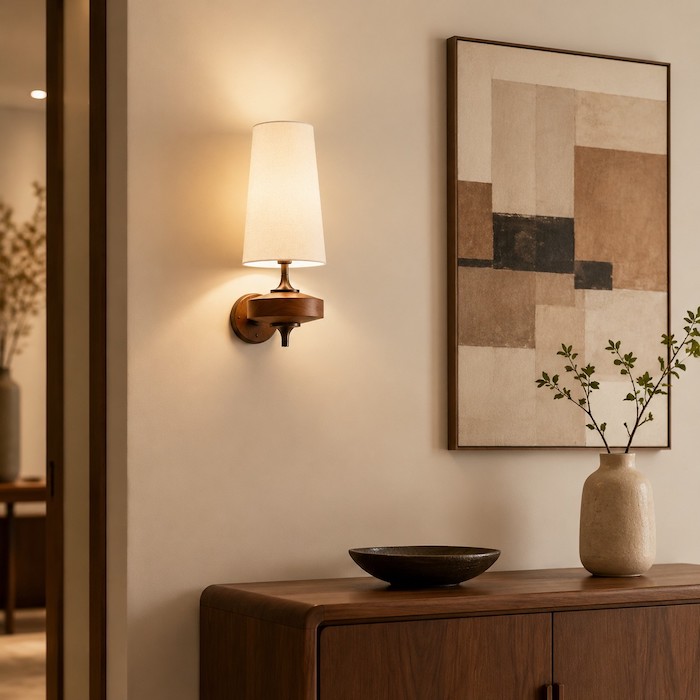 hallway-clean-hardwired-sconce-installation