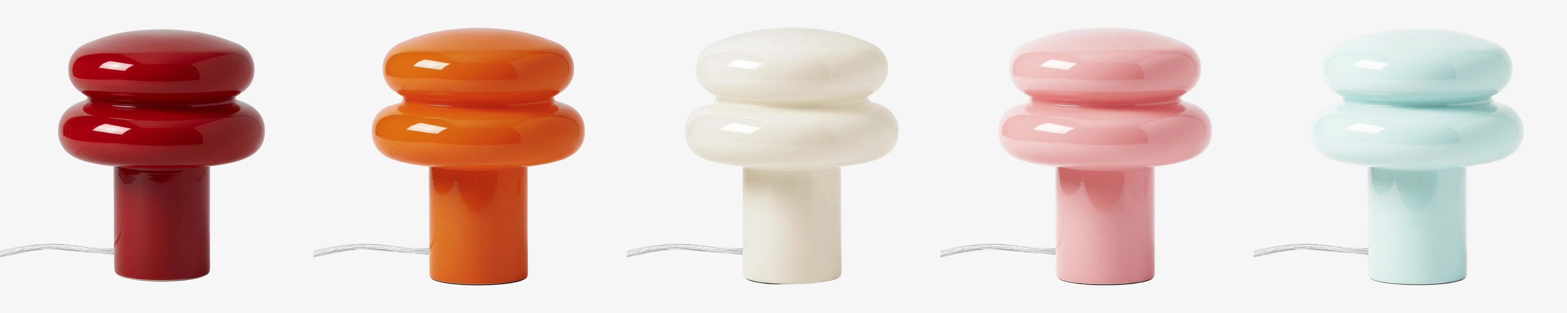 Small Opal Table Lamp color options row two