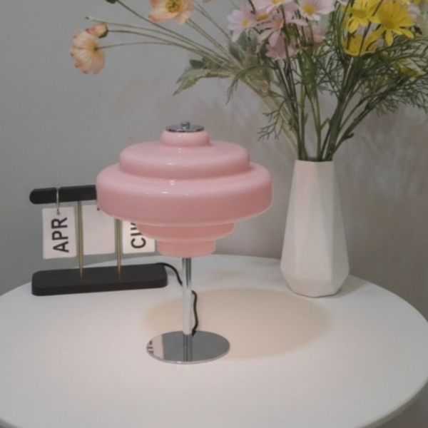 Pink Koloro lamp customer photo