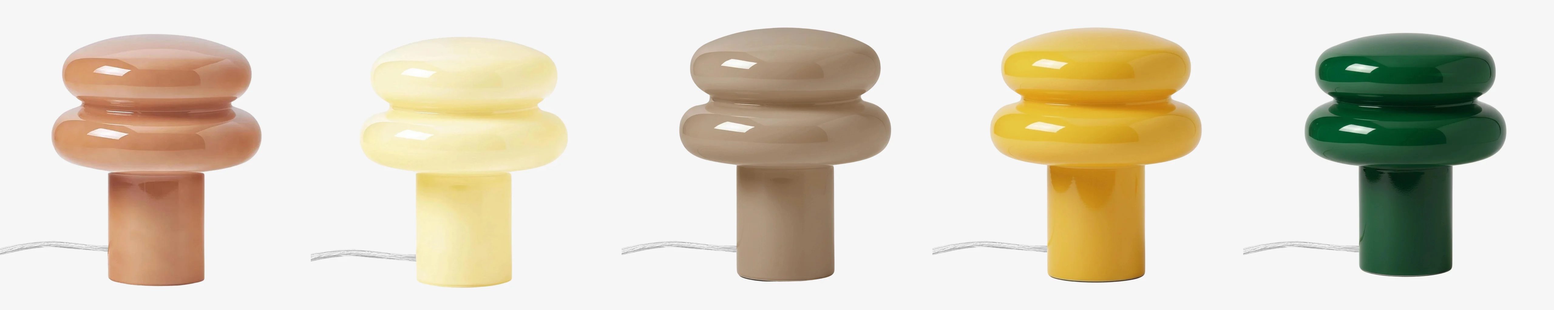 Small Opal Table Lamp color options row one