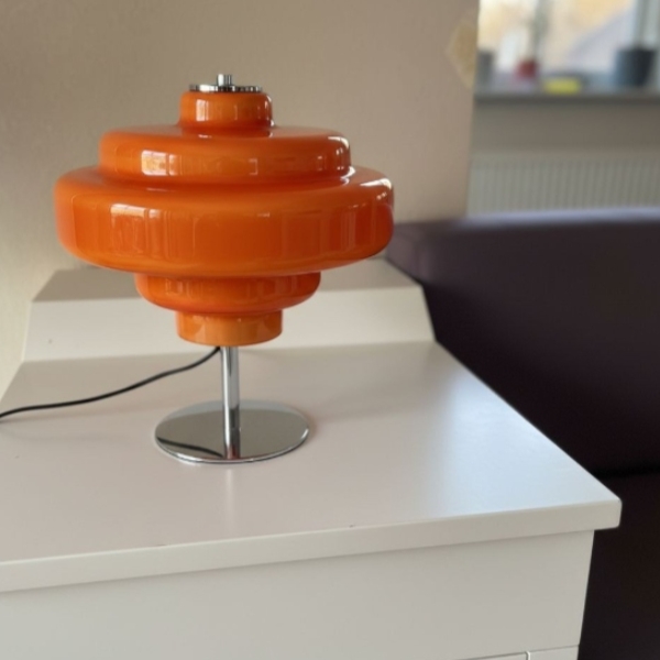 Orange Koloro lamp customer photo