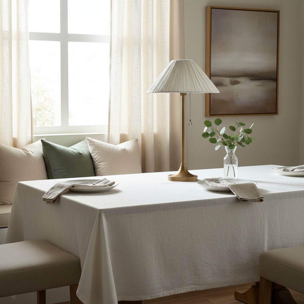 Lindi table lamp styled for dining decor
