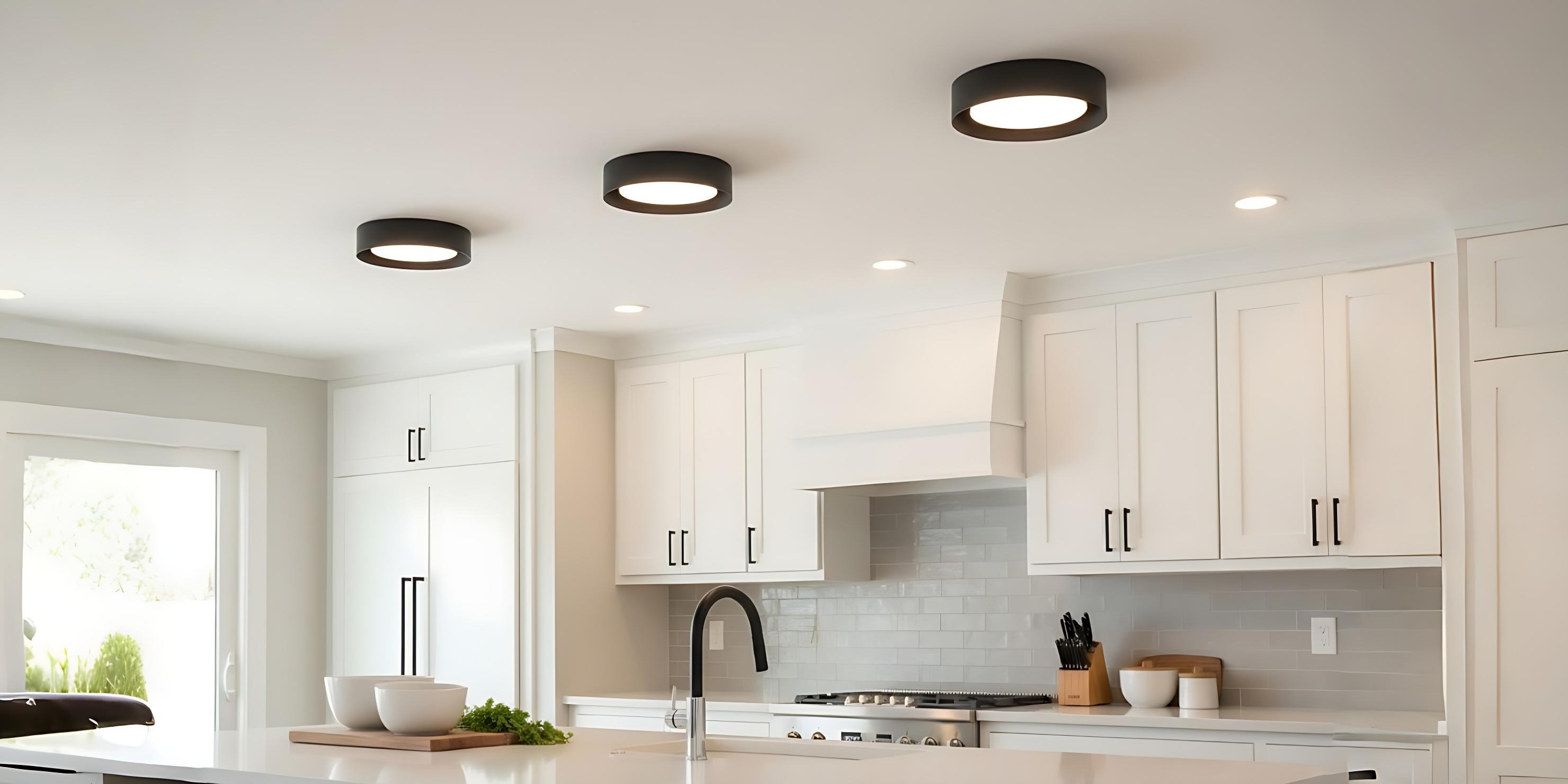Minimalist Flush Mount Light