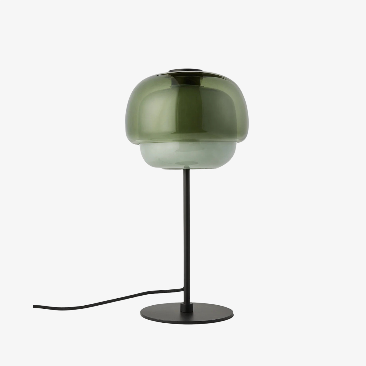 Green Clinco glass table lamp