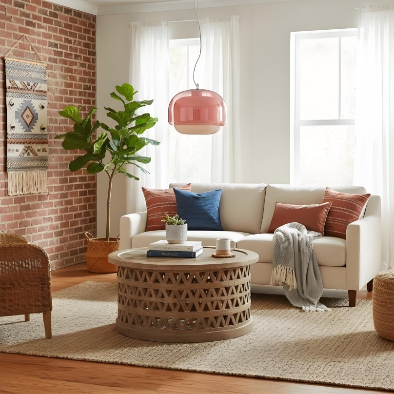 Clinco pendant in living room for specifications