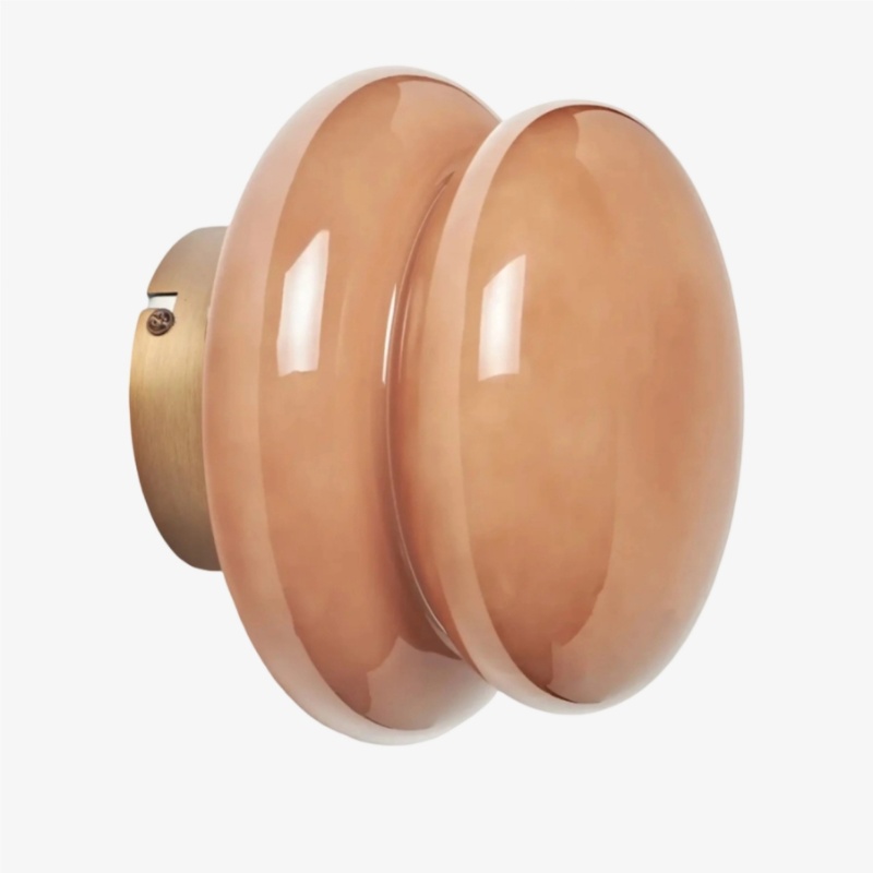 Opal glass wall lamp color option