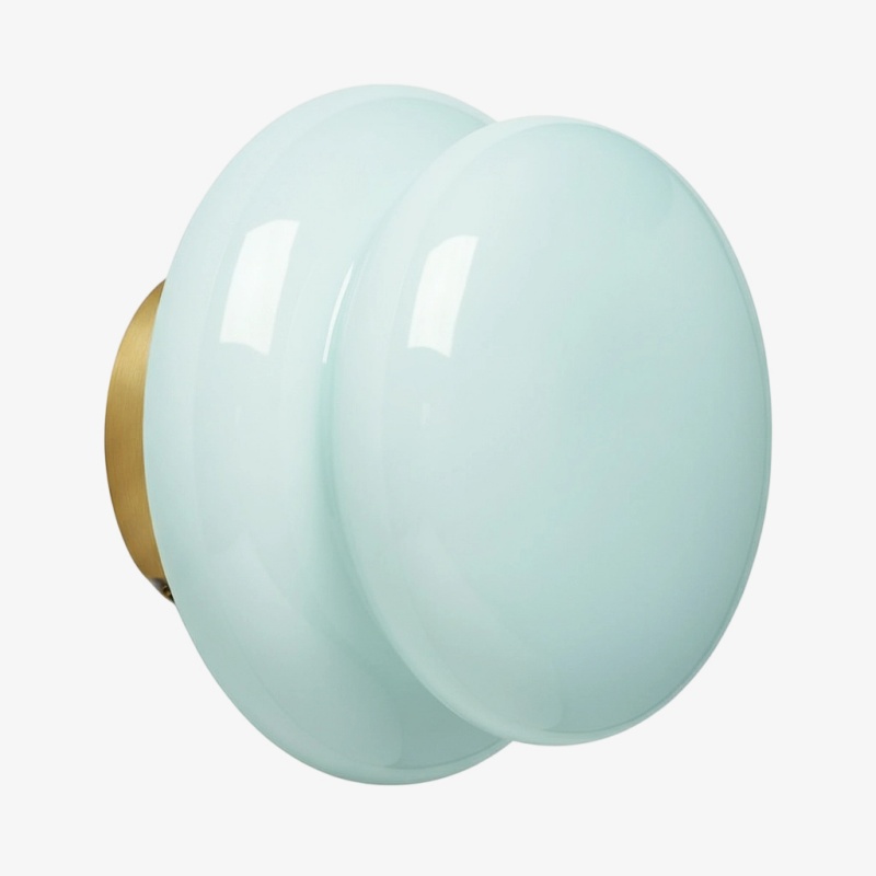 Opal glass wall lamp color option