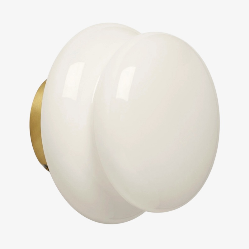 Opal glass wall lamp color option
