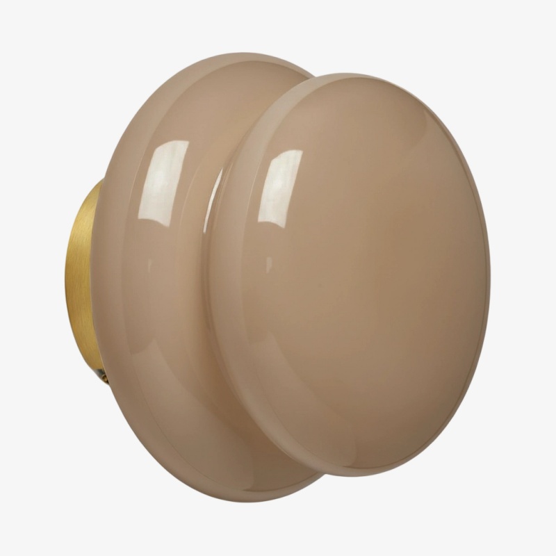 Opal glass wall lamp color option