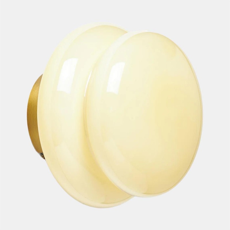 Opal glass wall lamp color option