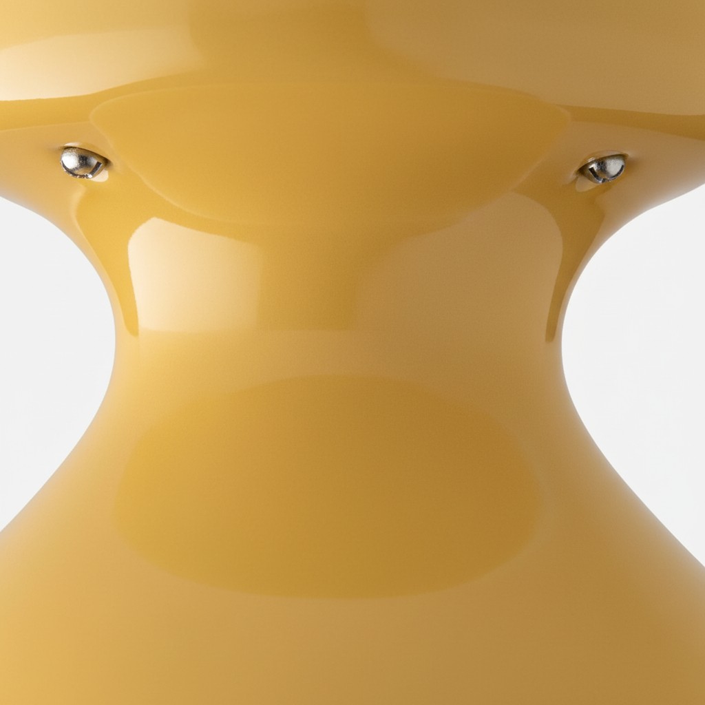 Dravin ceramic ceiling light top mounting detail