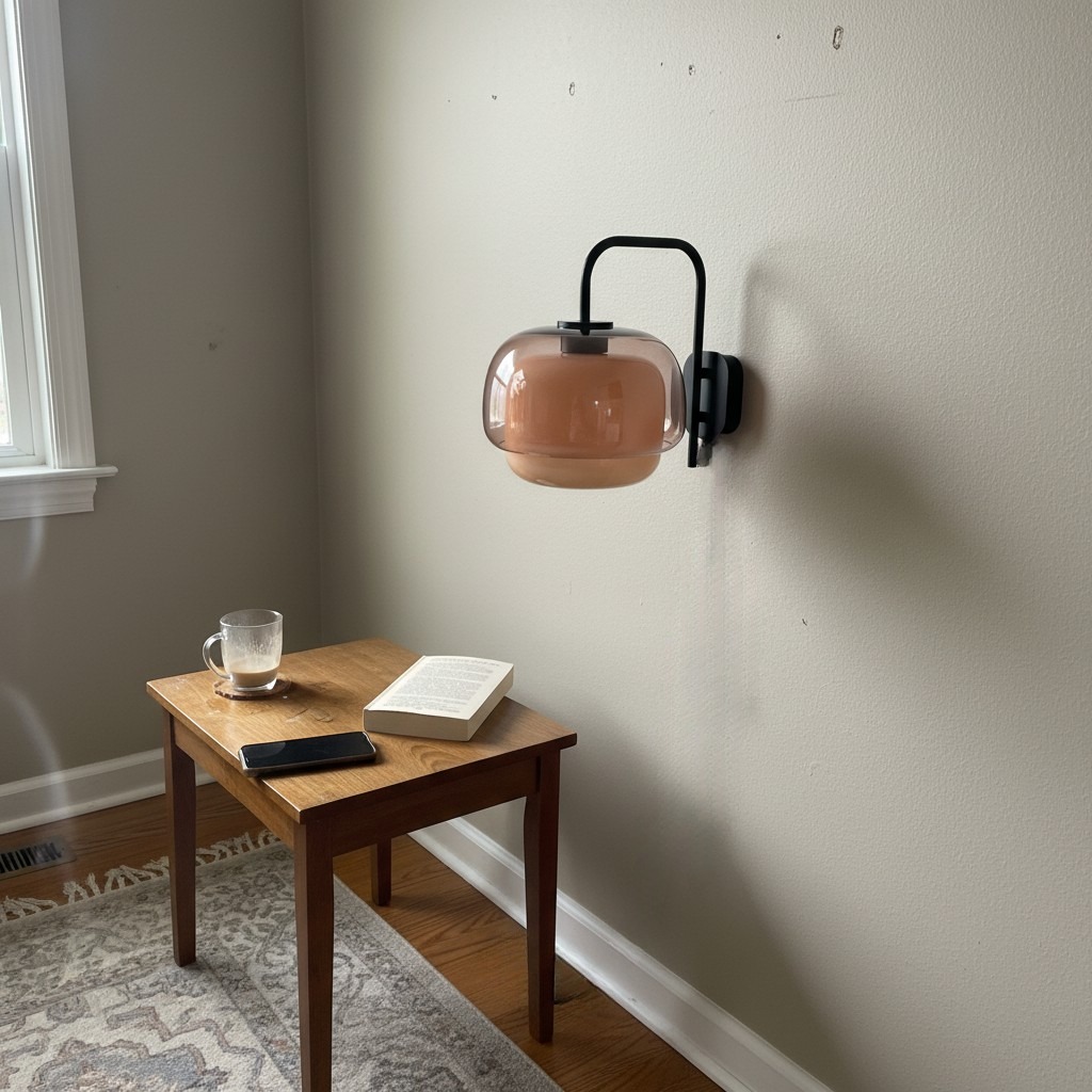 Klantfoto van de Clinco wandlamp