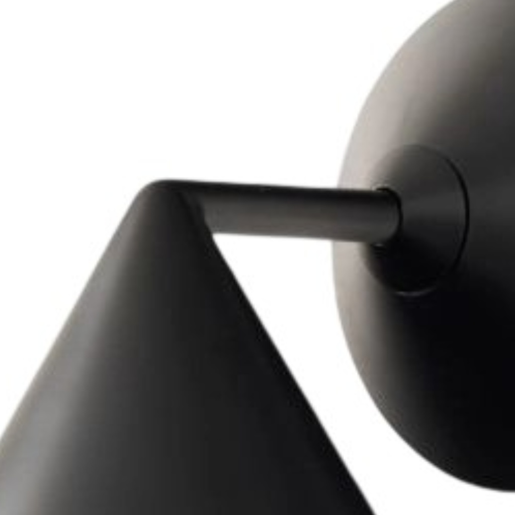Brivana wall lamp arm and canopy detail