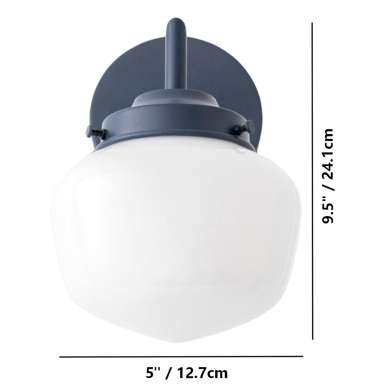 Opalume 1 Head size diagram