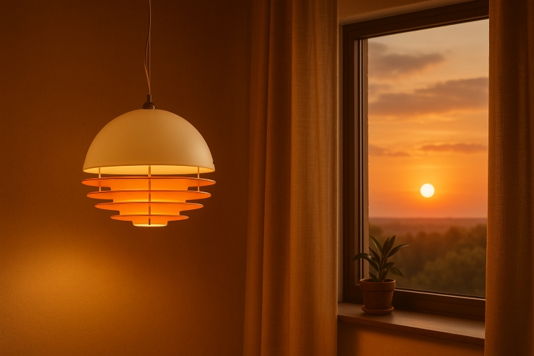 Sunset pendant lamp video preview