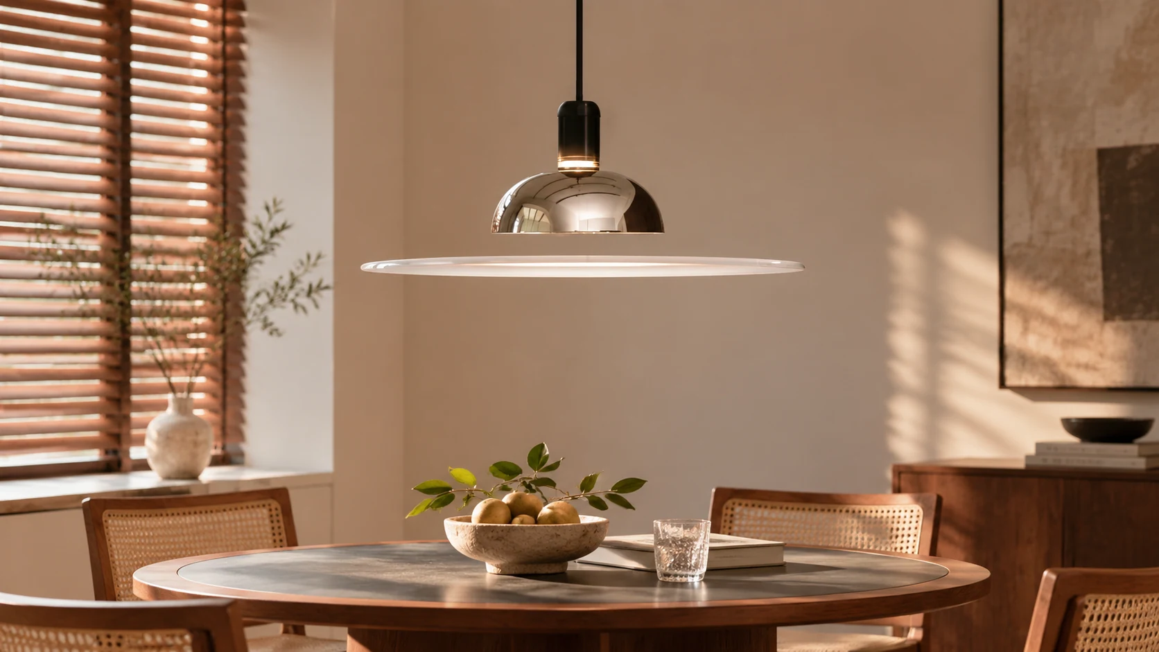 Frisbi Pendant Lamp in a modern interior