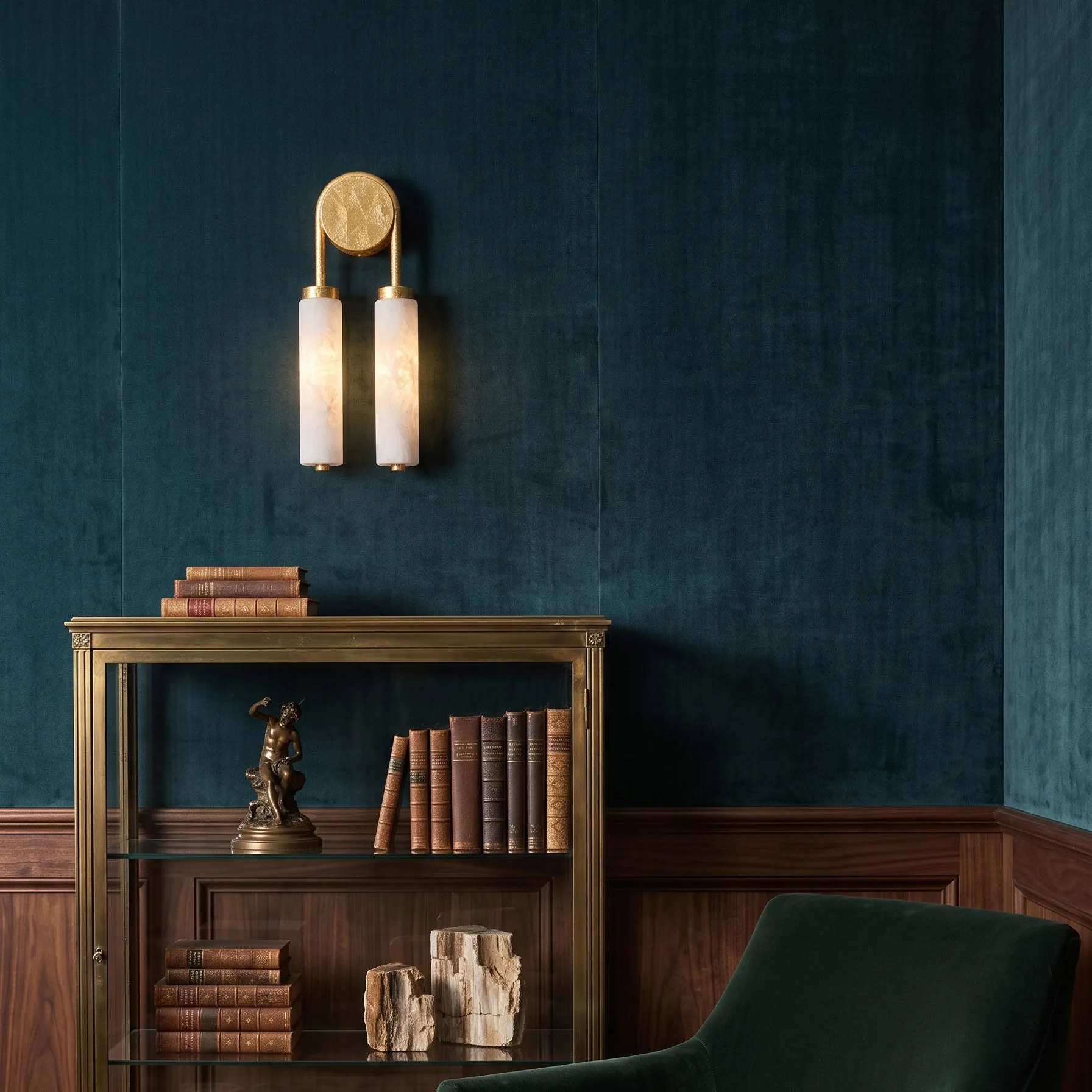 Finnian Minimalist Double Wall Sconce