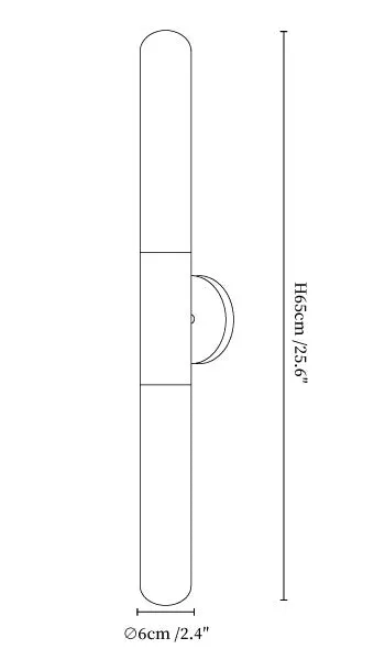 Cavoya Wall Light size